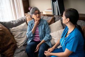 patient talking to endocrinologist about Thyroid Disorders