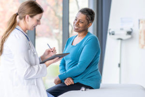 Internist Meeting with a Senior Patient
